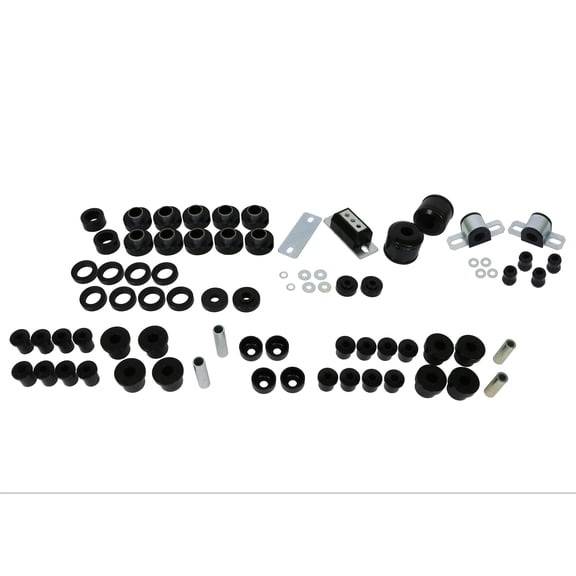 Nolathane REV002.0252 Front and Rear Suspension Bushing Kit Compatible with Jeep 80-83 CJ5, Jeep 80-86 CJ7