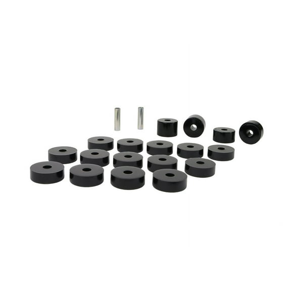 Nolathane REV220.0010 Body Mount Bushing Assembly Compatible with Jeep 74-75 CJ5