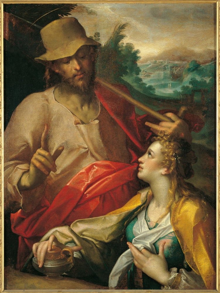 Noli Me Tangere Canvas Art - (18 x 24)