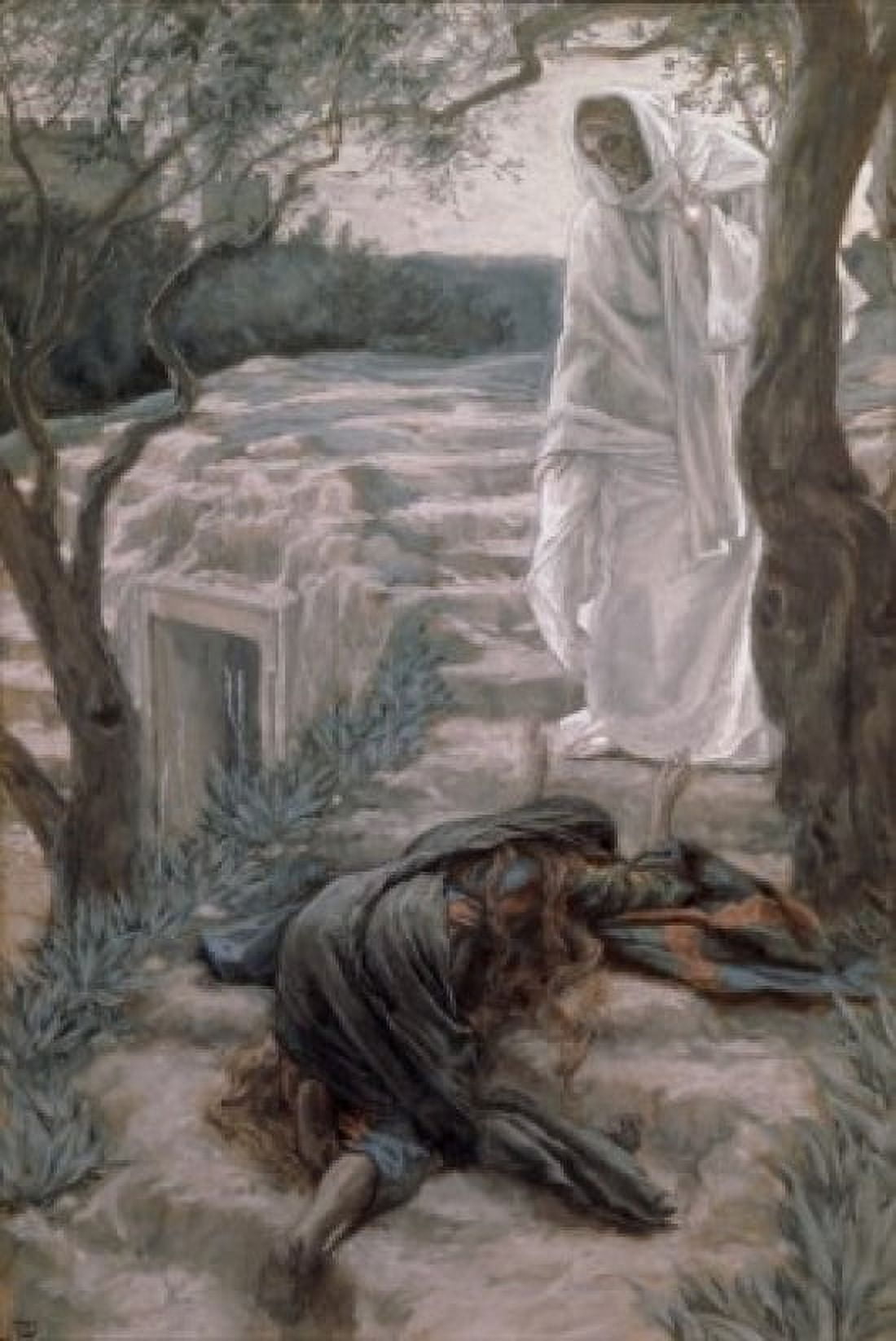 Noli Me Tangere (Dont Cry for Me) James Tissot (1836-1902French) Canvas Art - James Tissot (18 x 24)