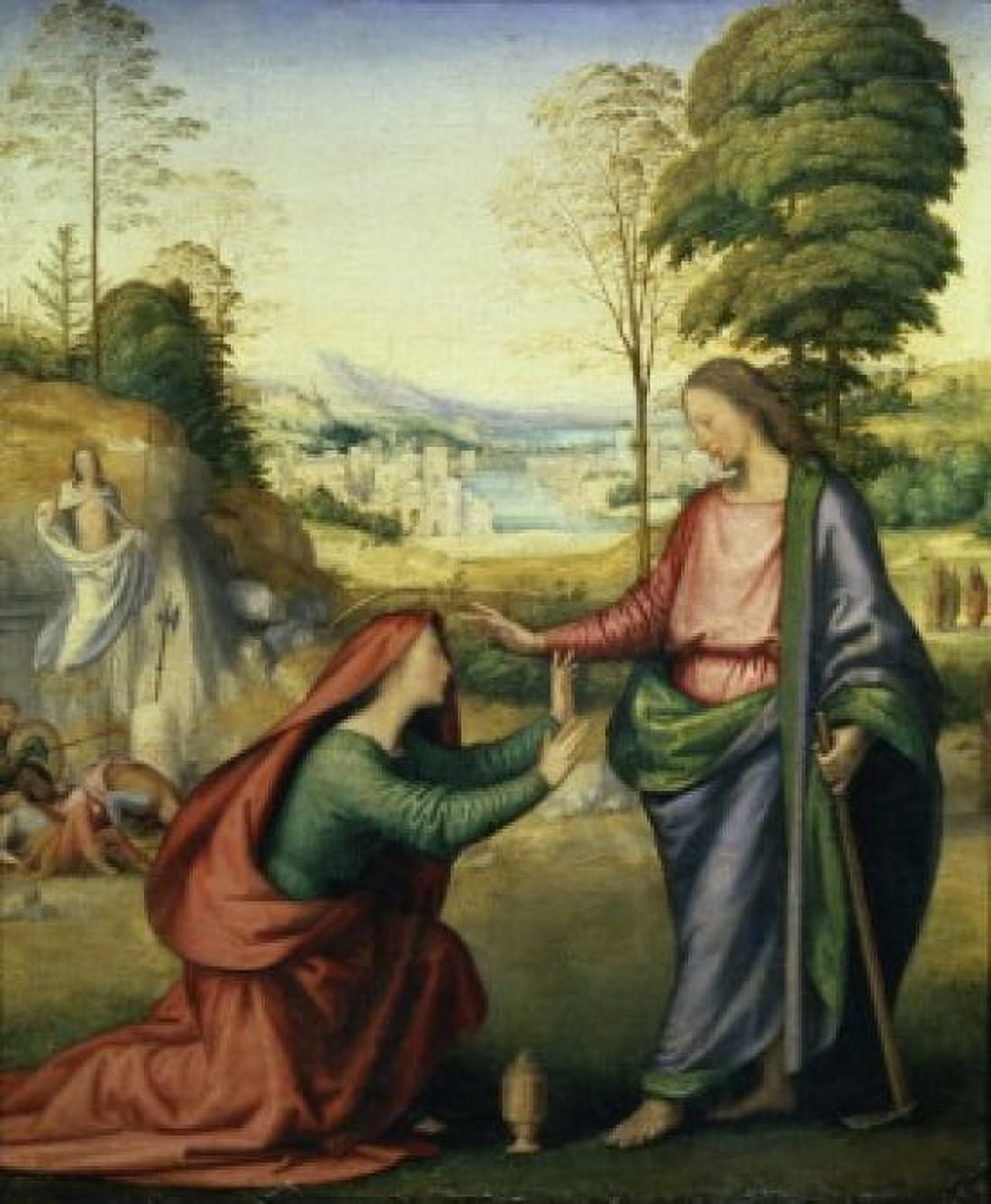 Noli Me Tangere Fra Bartolommeo (1472-1517 Italian) Musee du Louvre Paris Canvas Art - Fra Bartolommeo (18 x 24)