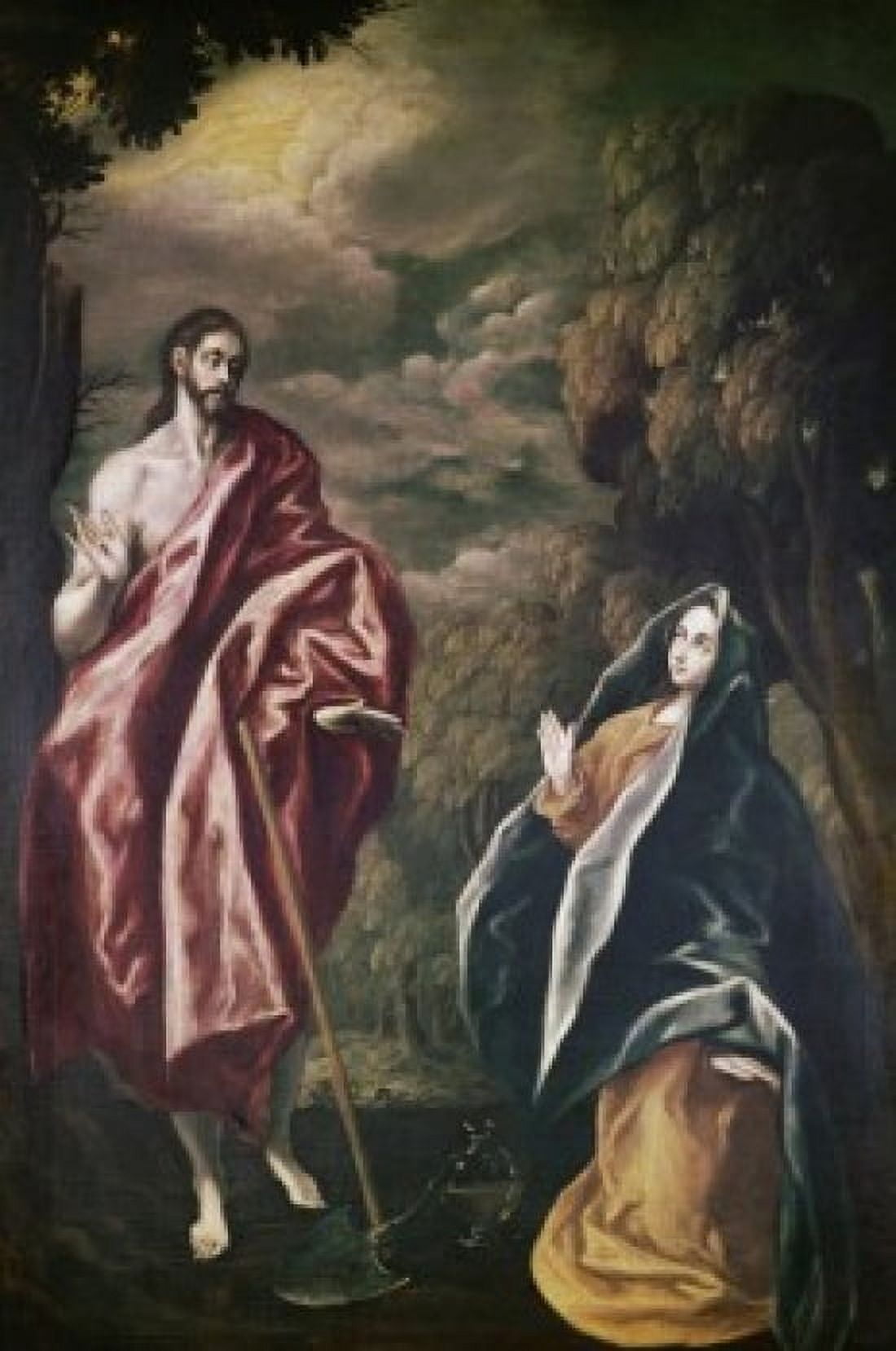Noli Me Tangere Jorge Manuel Theotocopuli (1578-1631Spanish) Canvas Art - Jorge Manuel Theotoc‚Äîpuli (24 x 36)