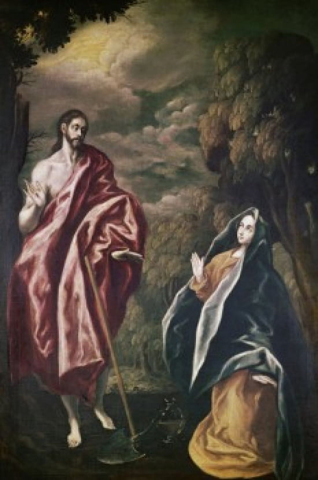 Noli Me Tangere Jorge Manuel Theotocopuli (1578-1631Spanish) Canvas Art - Jorge Manuel Theotoc??puli (18 x 24)
