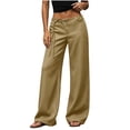 thumbnail image 1 of Nolissa Women's High Waist Wide Leg Pants Drawstring Casual Long Trousers with Pockets Loose Flowy Palazzo Pants, 1 of 9