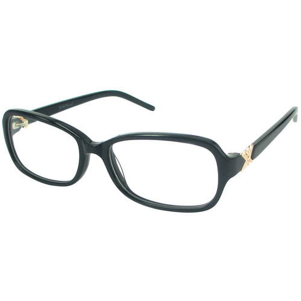Nolita Mood Women's Rx-able Eyeglass Frames, Black - Walmart.com