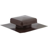 Noll/Norwesco Galvanized Static Roof Mount Attic Vent - Pack of 2 Jobsite Supply Pack
