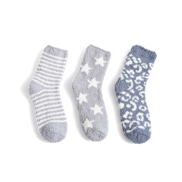 Teddy Burr - Women's Cozy Sherpa Slipper Socks main image 1