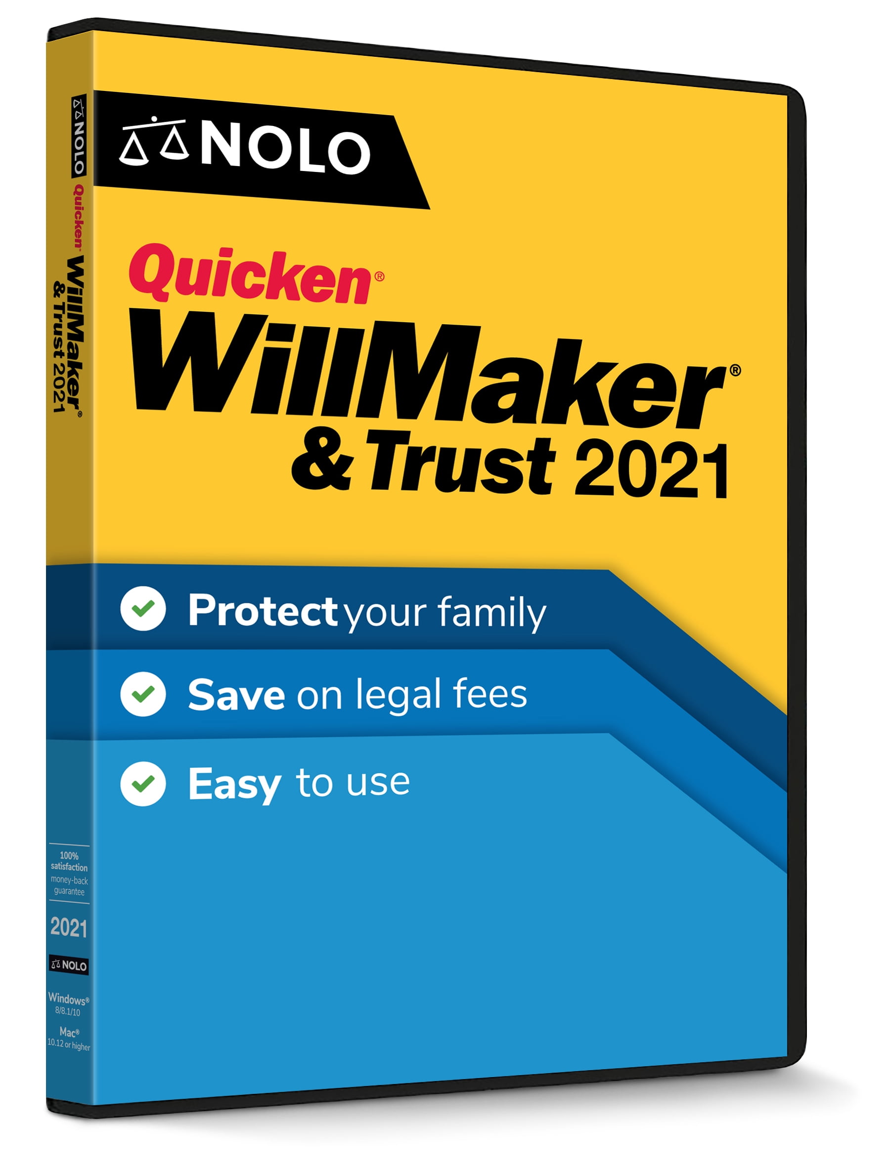 Nolo Quicken WillMaker & Trust 2021, (CD), 2