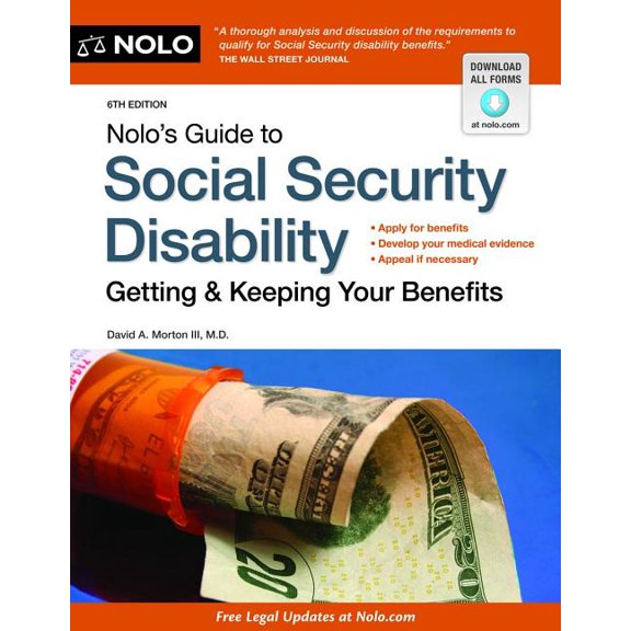 Pre-Owned Nolo's Guide to Social Security Disability: Getting & Keeping Your Benefits: Nolo's Guide to Social Security Disability: Getting & Keeping Your Benefits (Paperback)