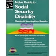 thumbnail image 1 of Pre-Owned Nolo's Guide to Social Security Disability: Getting & Keeping Your Benefits (Nolo's Guide to Social Security Disability, 1st ed) Paperback, 1 of 1