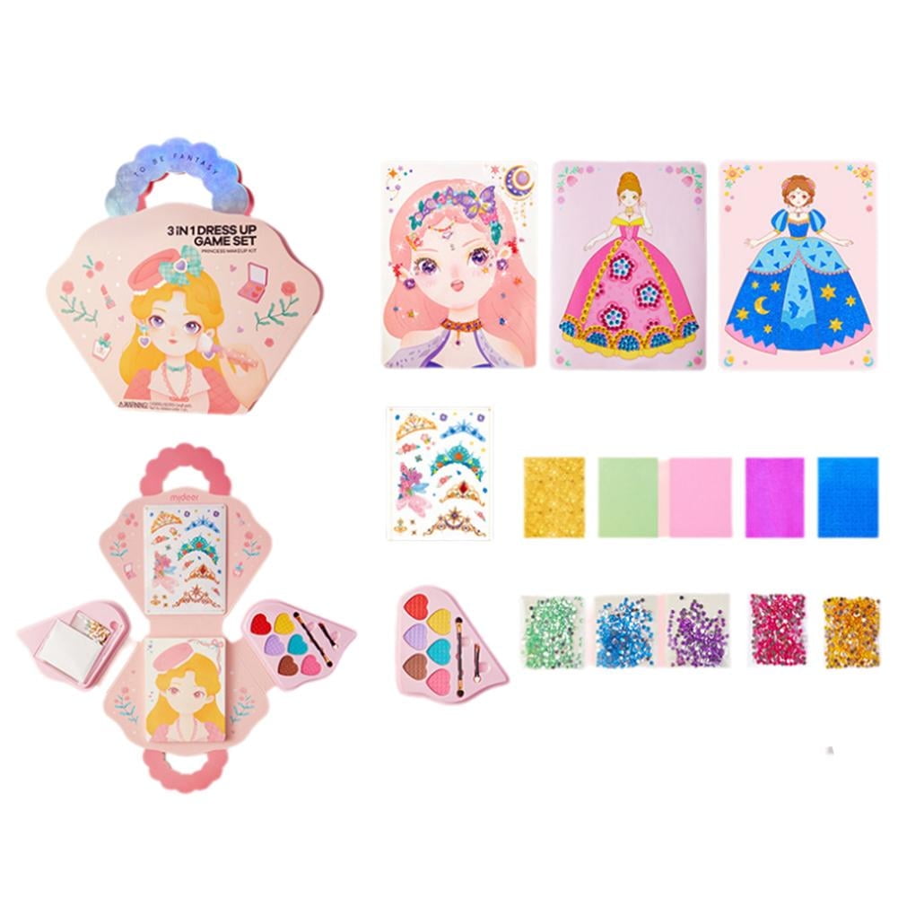 UATARU Kids Dress Up Game Set, 3 In 1 Make Up On Pa Produktbild-Vorschau 2