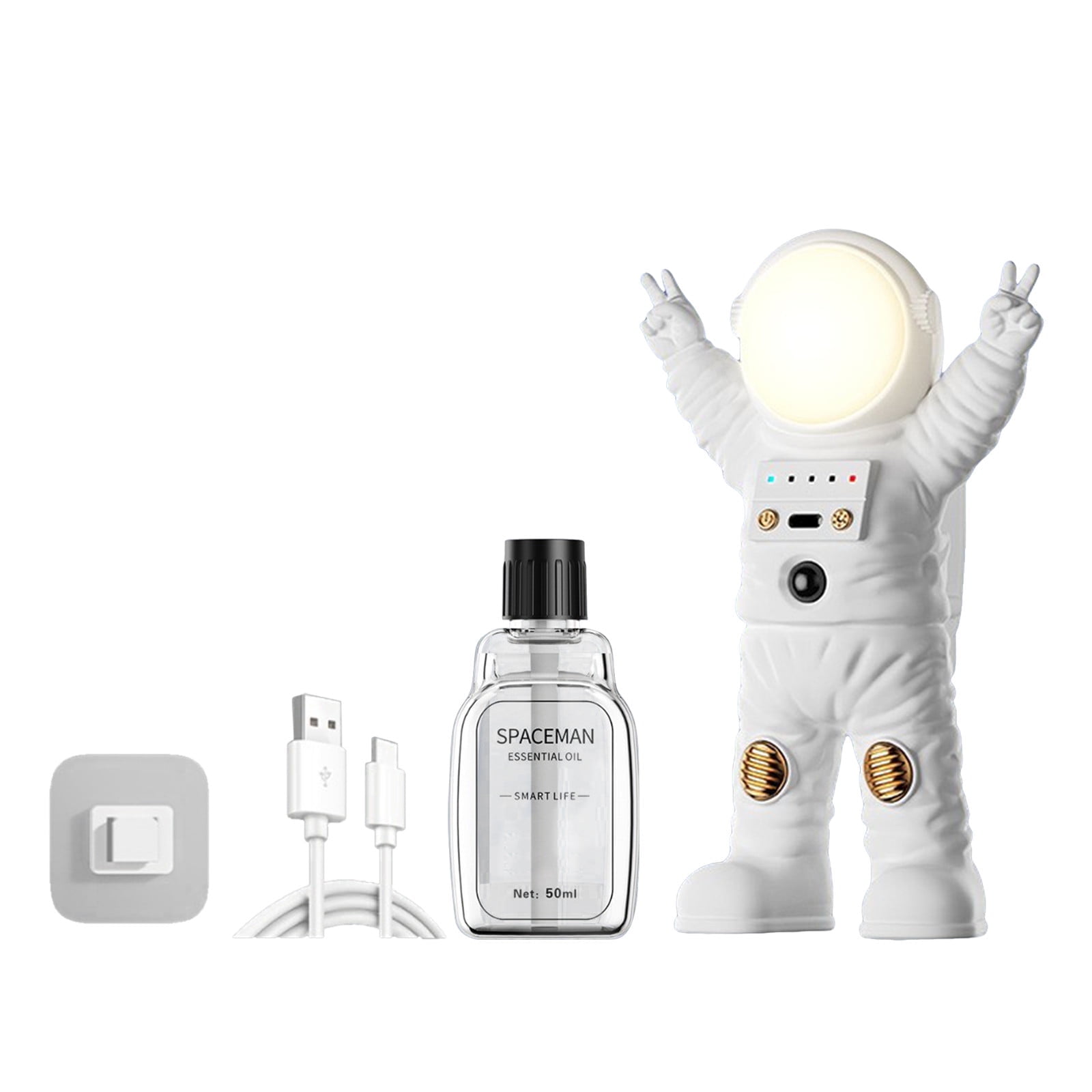 Nololo Humidifiers For Home Astronaut Aromatherapy Diffuser With LED ...