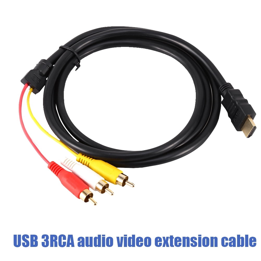 Nololo Nikou Av To Hdmi Converter Full Hd Audio Video Av Cable Male To ...