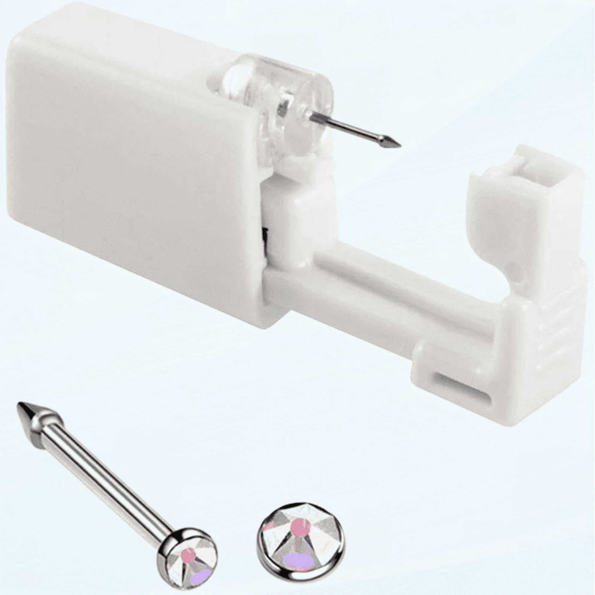 Nose Piercing Gun 4 Pack Nose Piercing Kit - Disposable Sterile Nostril ...