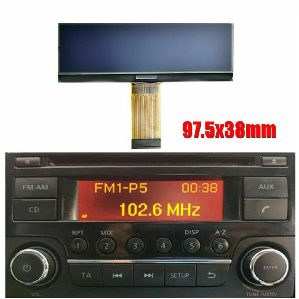 1x Ricambio Display LCD Schermo Radio for Nissan-Qashqai / Juke