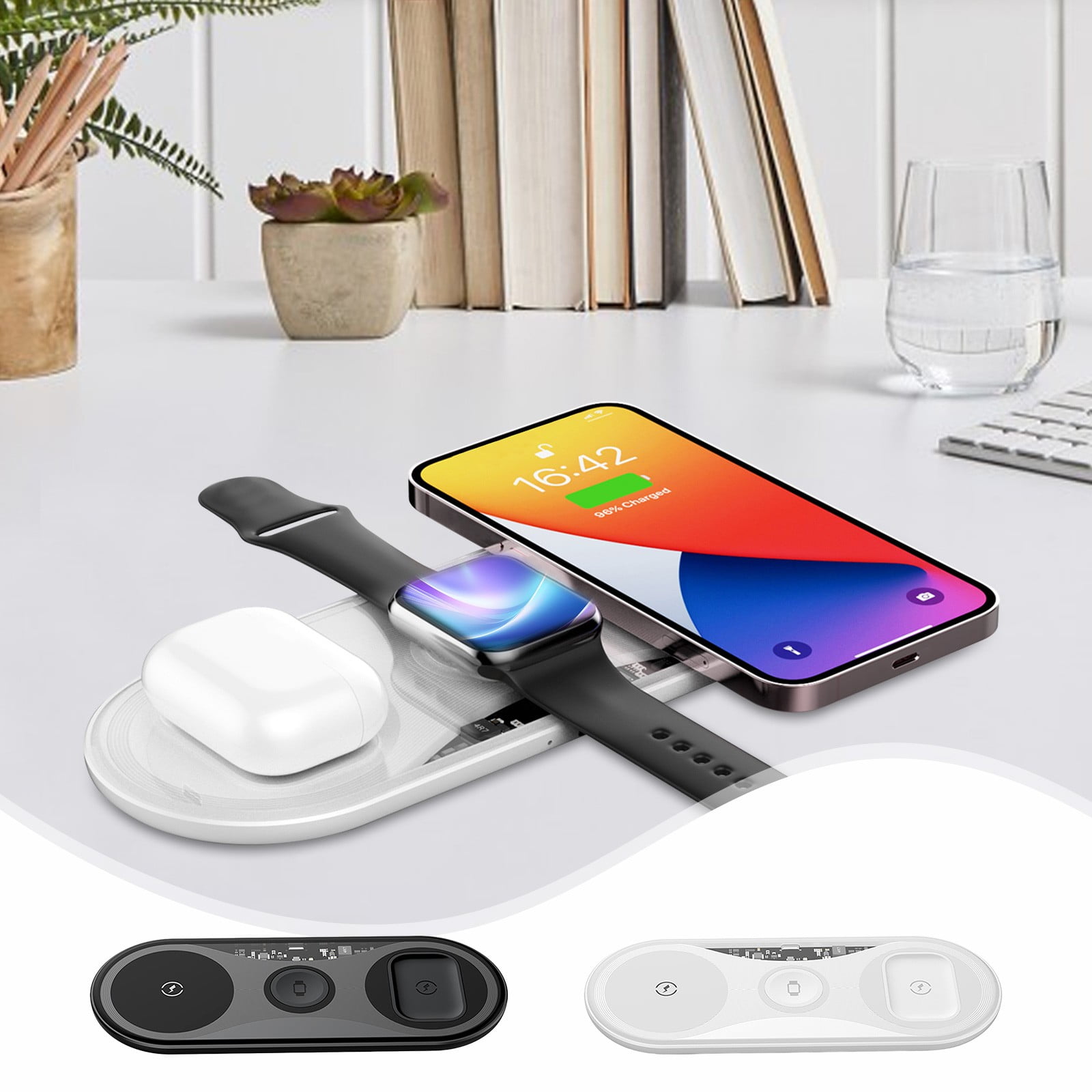 Nololo Summer Home Trend Three in One Wireless Charger Fast Charging ...
