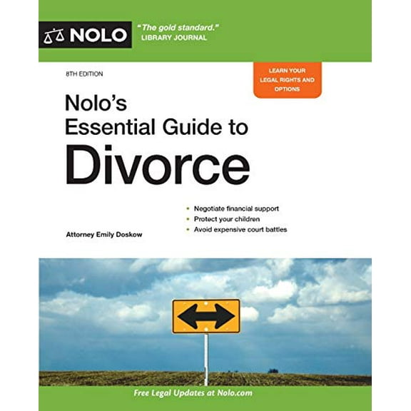 Pre-Owned Nolo's Essential Guide to Divorce (Paperback) 1413327664 9781413327663