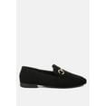 thumbnail image 1 of Noltas Horsebit Embellished Flat Loafers, 1 of 11