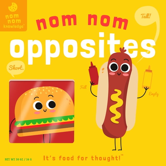 Pre-Owned Nom Nom: Opposites: Volume 3 (Board book) 1641701099 9781641701099