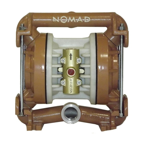Nomad 25-6897 1" TRANS-FLO GOLD AODD Pump, 316SS with EPDM Diaphragms & FNPT Ports