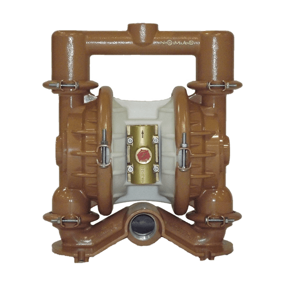 Nomad 40-25671-50 1 1/2" BSP PWR-FLO™ AODD Pump, Aluminum, Neoprene Diaphragms