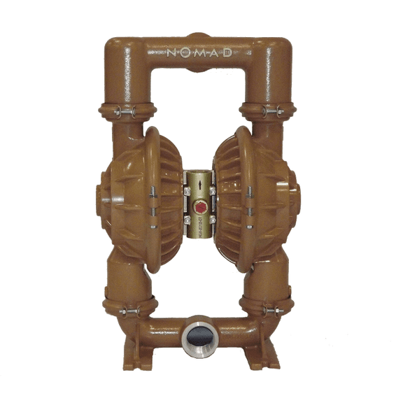 Nomad 50-25974-50 2" BSP TRANS-FLO GOLD AODD Pump, Aluminum, Buna - N/Nitrile Diaphragms