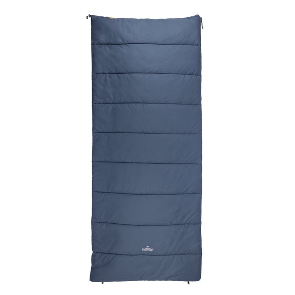 Nomad Blazer Sleeping Bag, 100% Percal Cotton Blanket Sleeping Bag for Camping and Sleepovers, Dark Mango