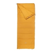 Nomad Blazer Sleeping Bag, 100% Percal Cotton Blanket Sleeping Bag for Camping and Sleepovers, Dark Mango