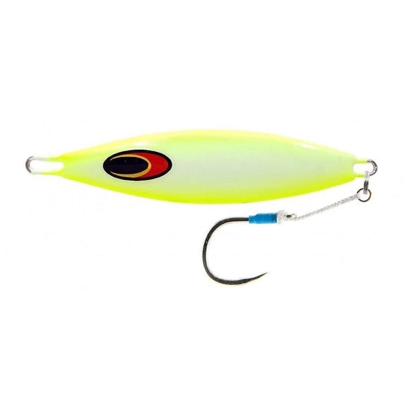 Nomad Buffalo Jig Chartreuse White Glow, 3oz Jigs