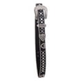 thumbnail image 1 of Nomad Creek Heart Concho Rhinestone Kid Leather Belt, 1 of 1