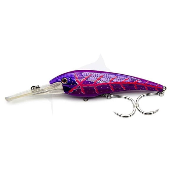 Nomad DTX Minnow Heavy Duty Sinking 8", Wahoo Lures