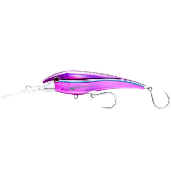 Nomad DTX Minnow Sinking 165 - 6.5", Purple Fusillier Lures