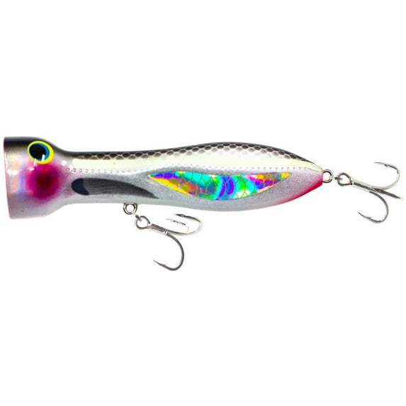Nomad Chug Norris Popper 95- 3.75"- Bleeding Mullet