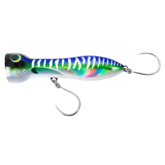 Nomad Chug Norris Popper 120- 4.75"- Spanish Mackerel