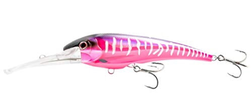 Nomad Design DTX Minnow With Patented Autotune System - Distressed Baitfish Swimming Action, Hydrospeed Belly Eyelet For Faster Trolling, BKK Diablo 5X Singles 7/0 Hooks, 165 SNK 6-1/2, 30ft, Phantom - View #12