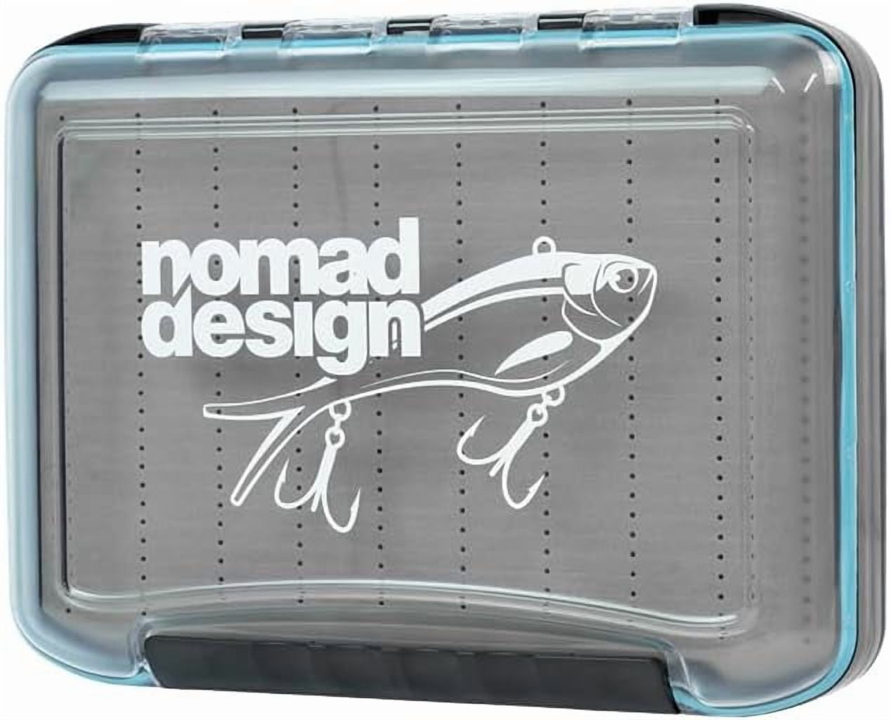 Nomad Design Double Sided Storage Tackle Box, Fits 75-150mm Vertrex & Squidtrex Vibes
