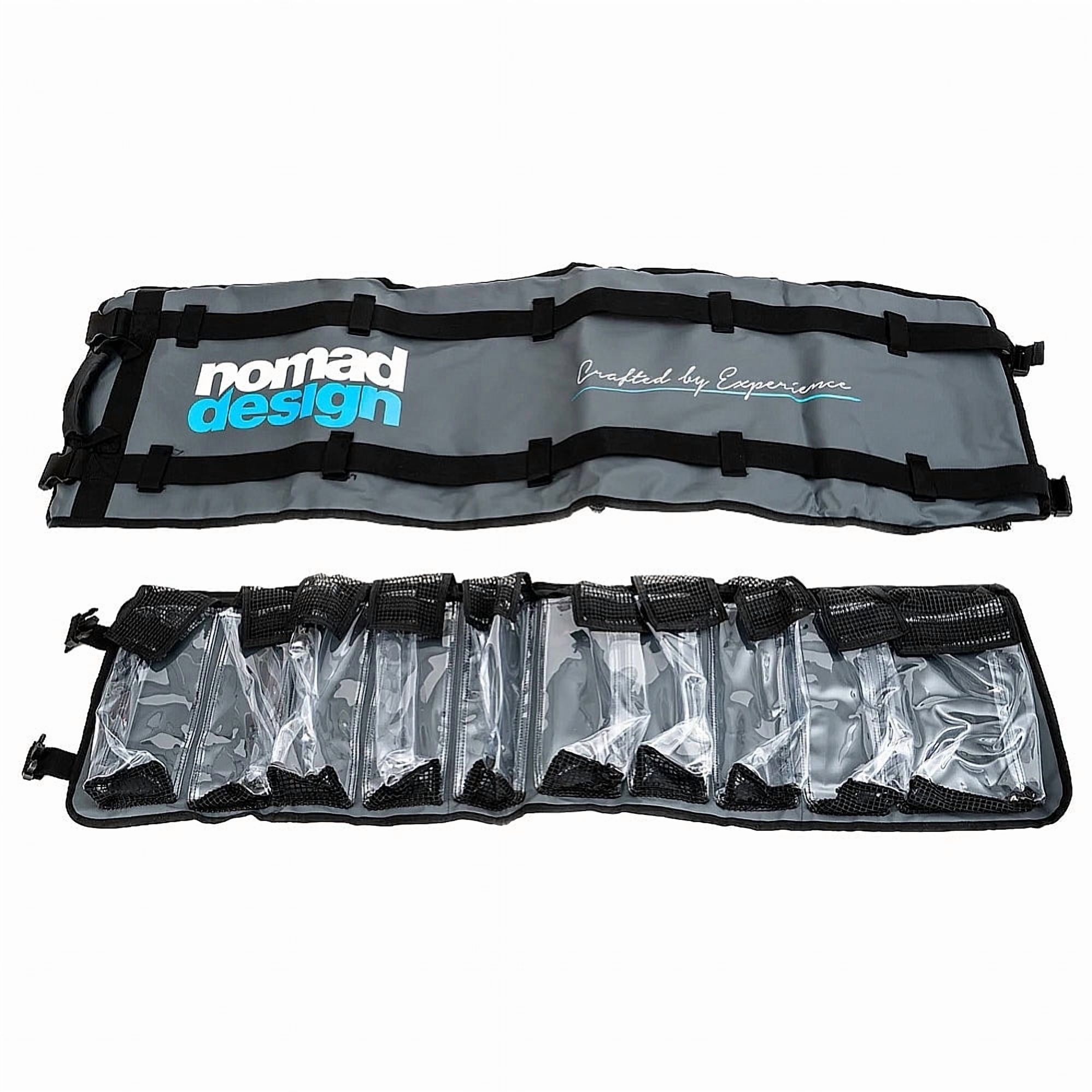 Nomad Design Lure Storage Roll, Large, Charcoal