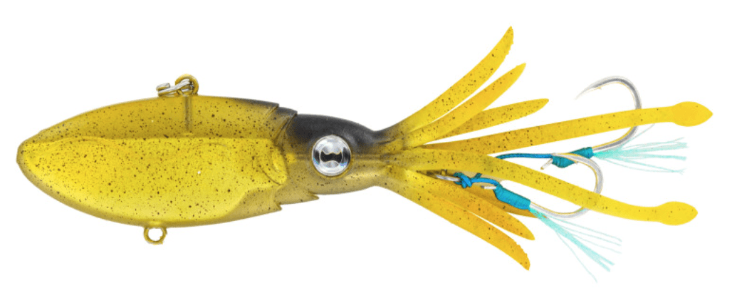Nomad Design Squidtrex 95 Vibe 3 3/4", 1oz, Green Gold Gizzy