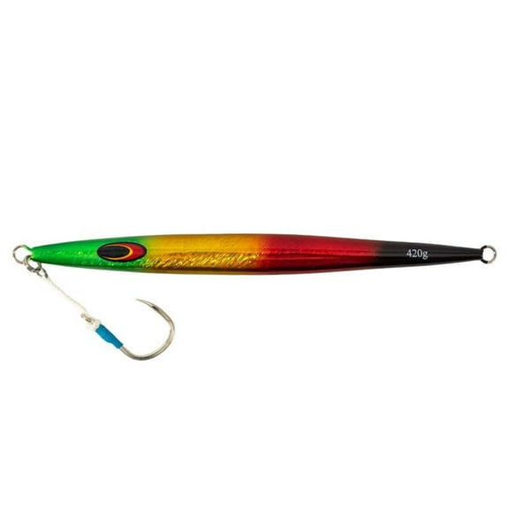 Nomad Design Streaker Jig - 420g - Rasta Glow
