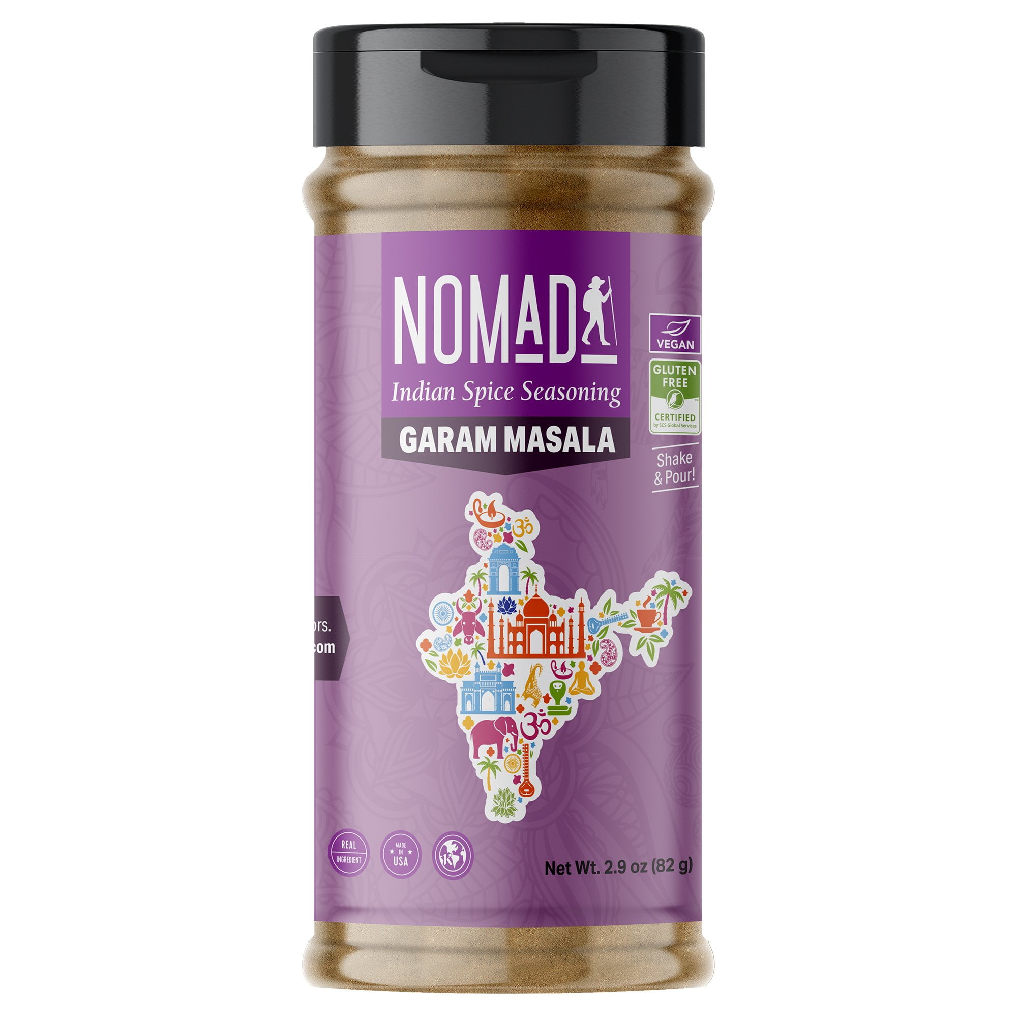 Nomad, Garam Masala, 2.9 Oz