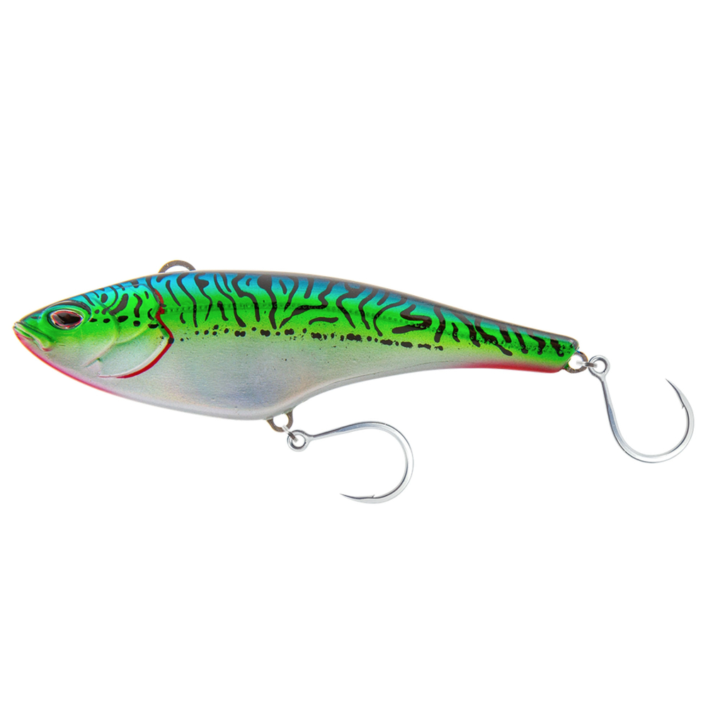 thumbnail image 1 of Nomad Madmacs 240 High Speed SNK 10", Silver Green Mackerel, 1 of 3