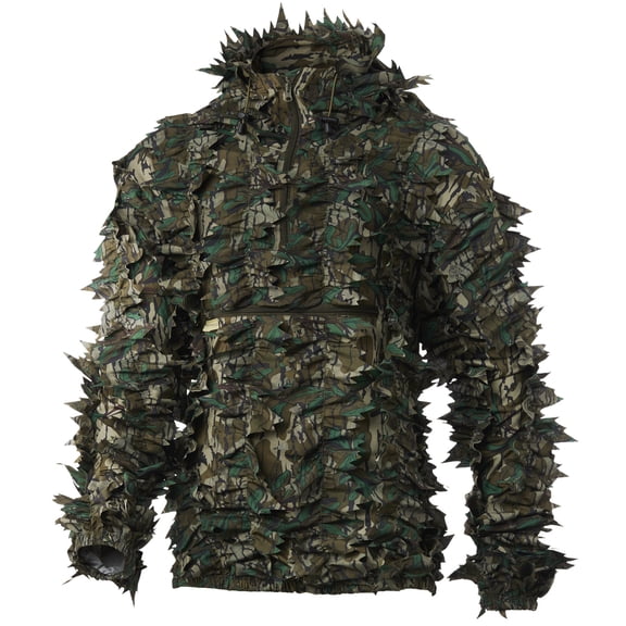 Nomad Men's 1/4 Zip 3D Leafy Camo Pullover Mossy Oak Greenleaf Medium-Large