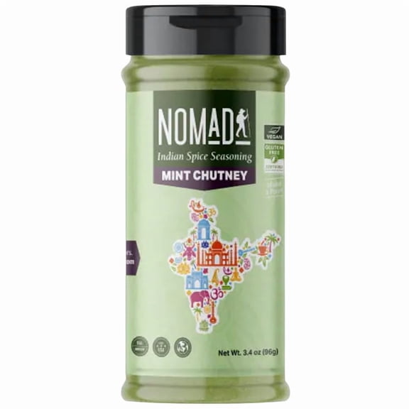 Nomad Mint Chutney 3.4 oz (Pack of 8)