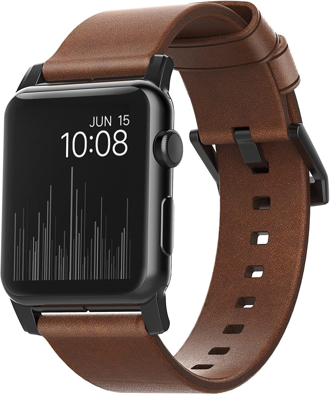 Nomad Modern Strap for Apple Watch 44mm/42mm Rustic Brown Nomad Modern Strap for Apple Watch 44mm/42mm Rustic Brown