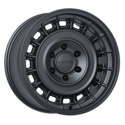 Nomad N502DU Arvo 17x8.5in / 6x139.7 BP / 0mm Offset / 106.1mm Bore - Dark Gunmetal Wheel