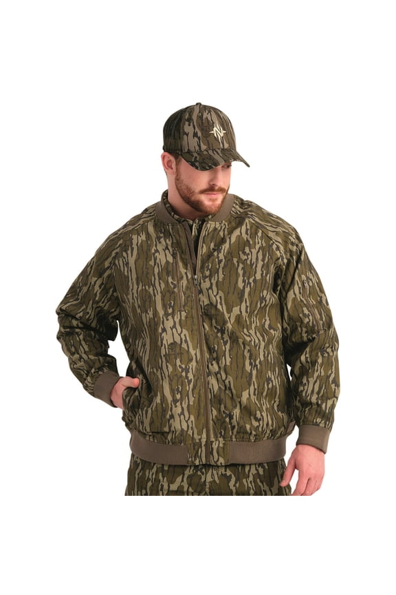 Rub Line Bomber Jacket Mossy Oak Bottomland LARGE