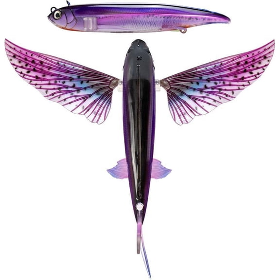 Nomad Slipstream Flying Fish 140 Pack, 5.5" PHT - Phantom