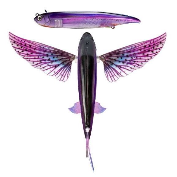 Nomad Slipstream Flying Fish 200 Pack, 8" PHT - Phantom
