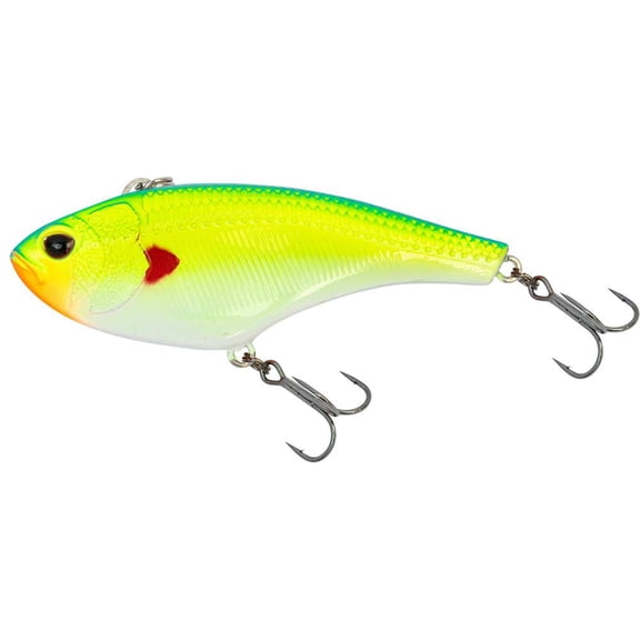 Nomad Swimtrex 66 Sinking - 2 1/2" - 1/2oz, CBLB - Chartreuse Blue Back Shad