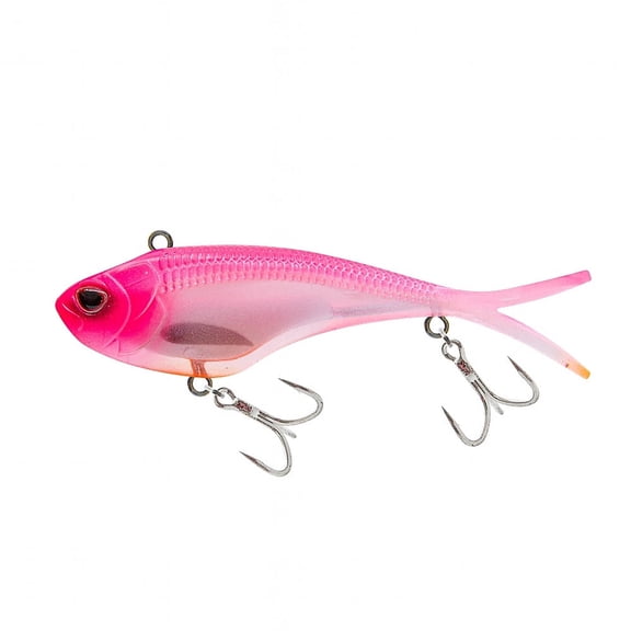 Nomad Vertrex Swim Vibe Hot Pink Glow, 3" Jigs